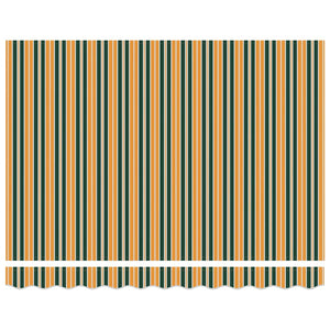 Markisenstoff Grün/Gelb 280x195cm
