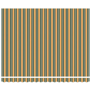 Markisen-Ersatzstoff Grün/Gelb 380x345cm