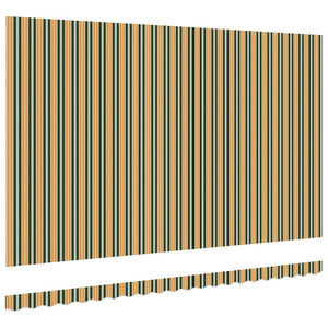 Markisenstoff Grün/Gelb 480x295cm