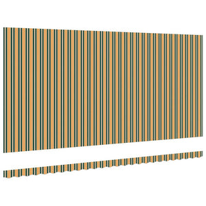 Markisenstoff Grün/Gelb 580x345cm