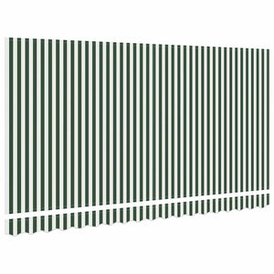 Markisenstoff Grün/Weiß 380x195cm