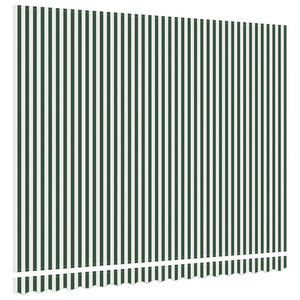 Markisenstoff Grün/Weiß 380x295cm