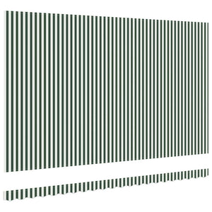 Markisenstoff Grün/Weiß 480x345cm