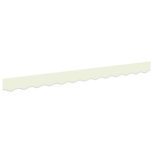 Markisenvolant Creme 230x20cm