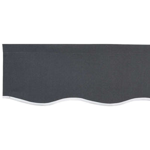 Anthrazit Markisenvolant 230 x 20 cm