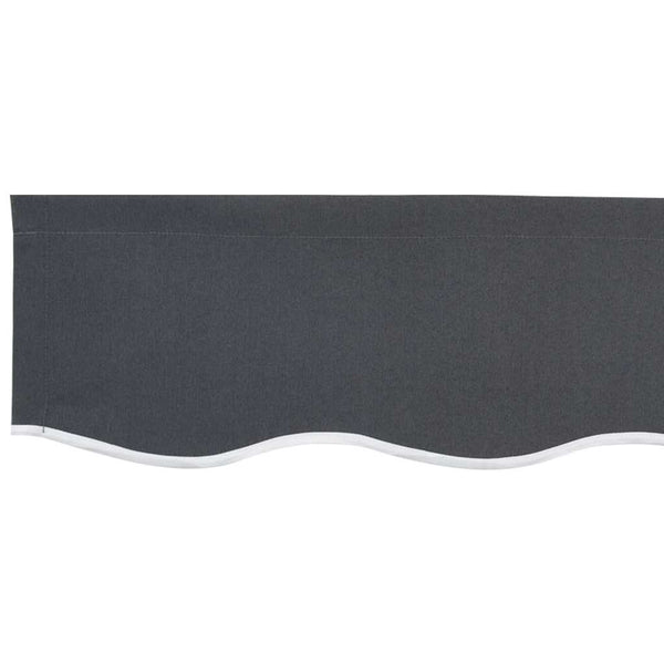 Anthrazit Markisenvolant 230 x 20 cm