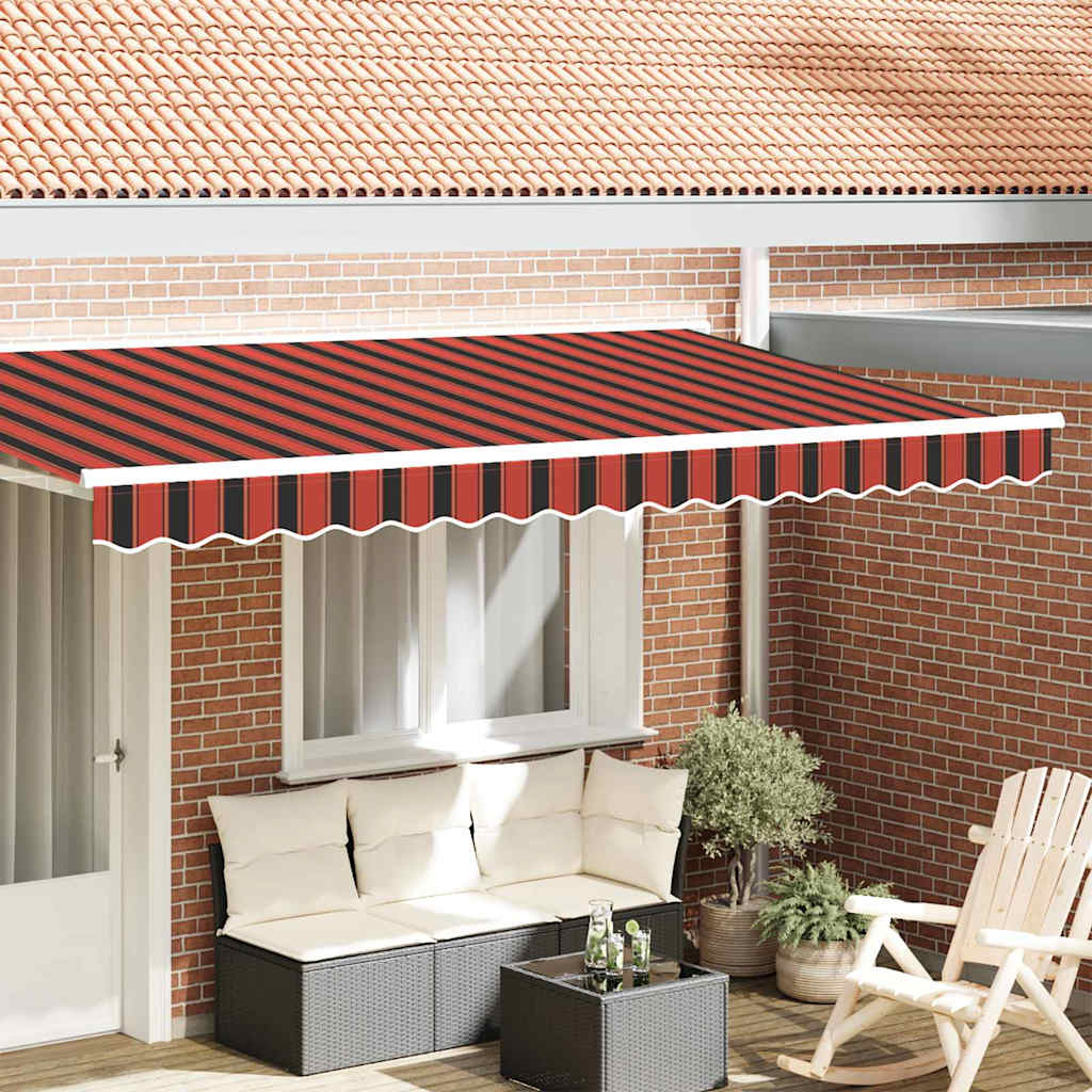 Markisenvolant Mehrfarbig 380x20 cm