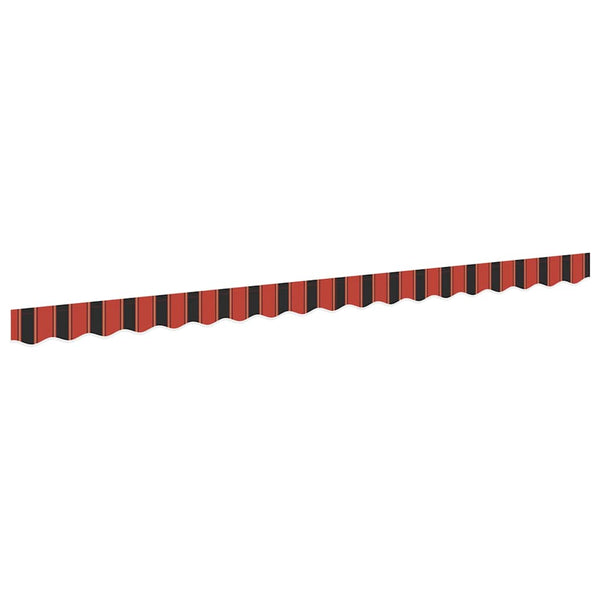Markisenvolant Mehrfarbig 380x20 cm
