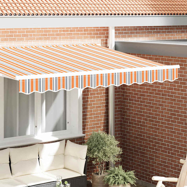 Mehrfarbiger Markisenvolant 230x20 cm