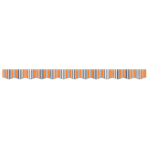 Mehrfarbiger Markisenvolant 230x20 cm