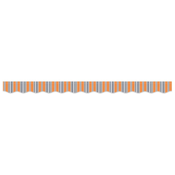 Mehrfarbiger Markisenvolant 230x20 cm