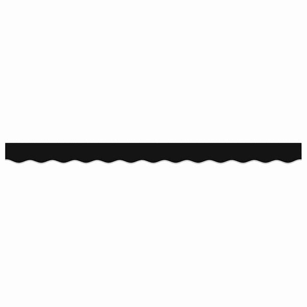 Markisenvolant Schwarz 580x20cm