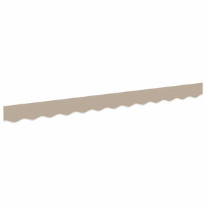Beige Markisenvolant 230 x 20 cm