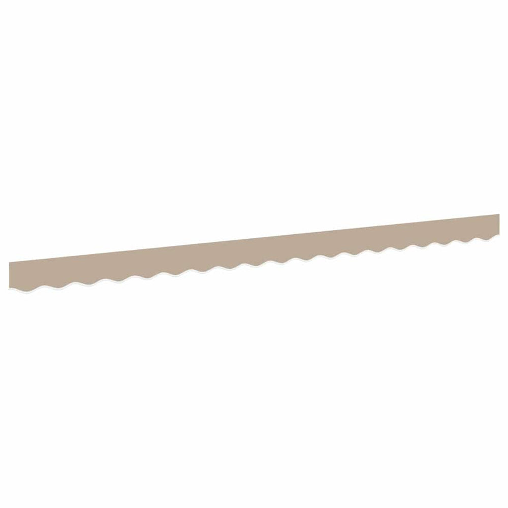 Beige Markisenblende 380x20cm
