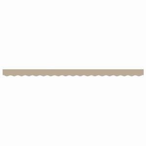 Beige Markisenblende 380x20cm