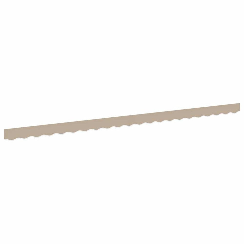 Beige Markisenblende 480 x 20 cm