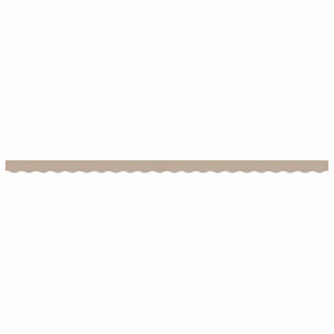 Beige Markisenblende 480 x 20 cm