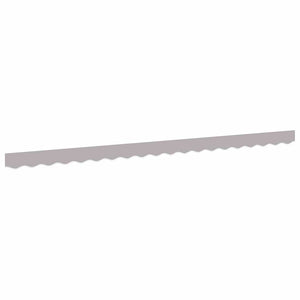 vidaXL Lambrequin de store toile gris clair 430 x 20 cm