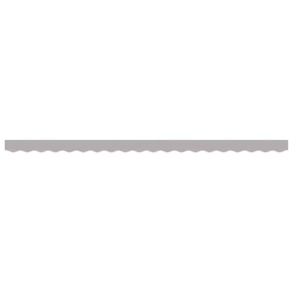 vidaXL Lambrequin de store toile gris clair 430 x 20 cm