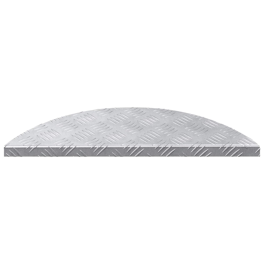 Treppenstufen Halbmond Silber 10er Set