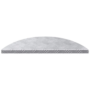 Treppenstufen Halbmond Silber 15 Stk. 60cm