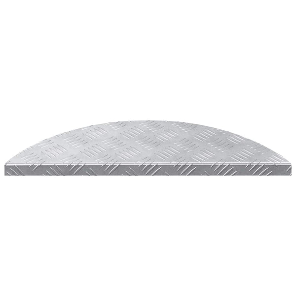 Treppenstufen Halbmond Silber 15 Stk. 60cm