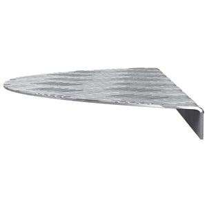 Treppenstufen Halbmond Silber 15 Stk. 60cm