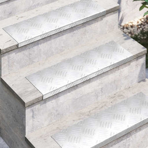 Treppenstufen Silber 60cm 10er Set
