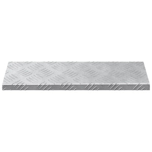 Treppenstufen Silber 60cm 10er Set