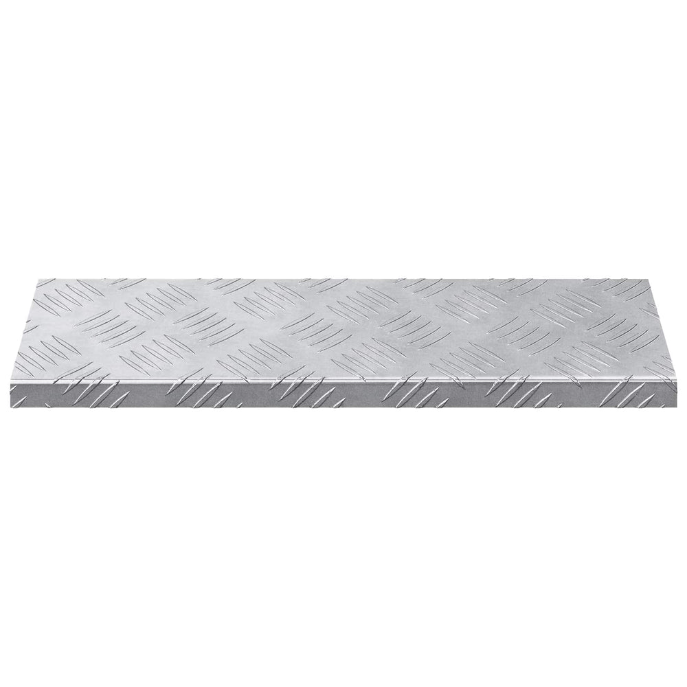 Treppenstufen Silber 60x18cm, 15er Set