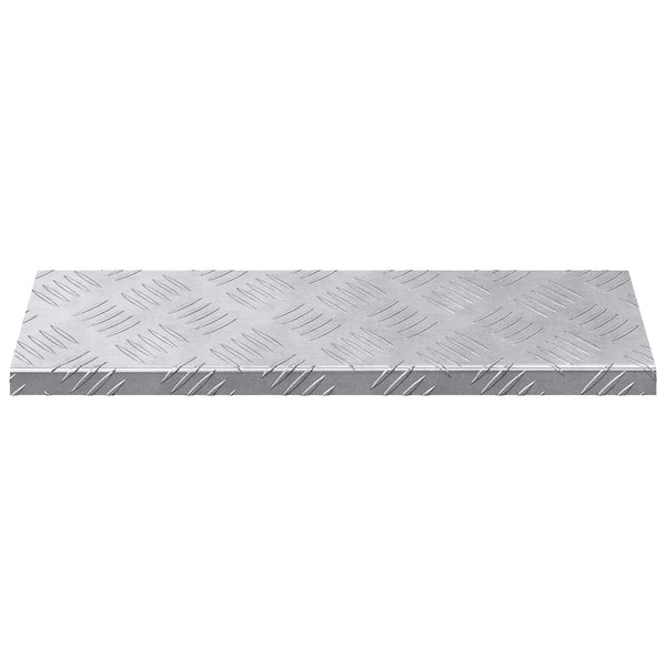Treppenstufen Silber 60x18cm, 15er Set