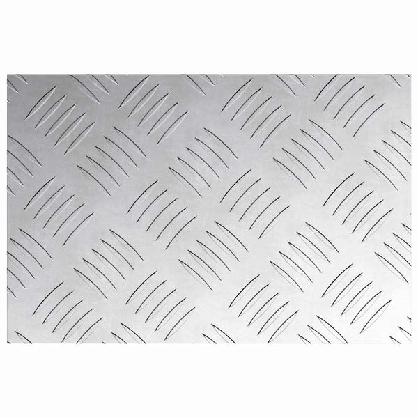 Treppenstufen Silber 30x20cm 4er Set