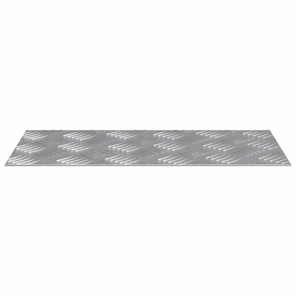 Treppenstufen Rechtwinklig Silber 40x20cm 2er Set
