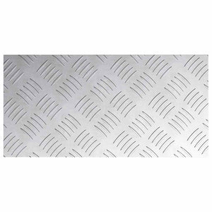 Treppenstufen Rechtwinklig Silber 40x20cm 2er Set