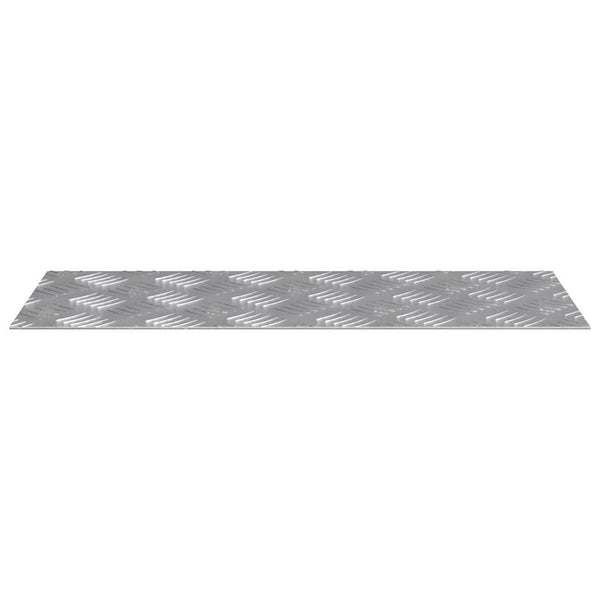 Aluminium Treppenstufen Silber 50x20cm 2er Set