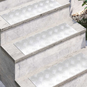 Treppenstufen – Silber, 4er Set, 60x20 cm