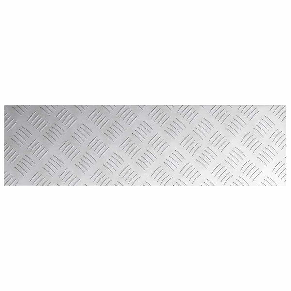 Treppenstufen Rechtwinklig Silber 70x20cm 2er Set