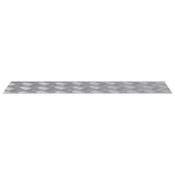 Aluminium Treppenstufen Silber 70x20cm 4er Set