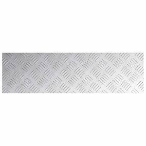 Aluminium Treppenstufen Silber 70x20cm 4er Set