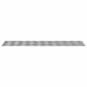 Treppenstufen Rechtwinklig Silber 80x20cm 4er Set