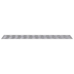 Treppenstufen Silber 90x20cm, 2er Set