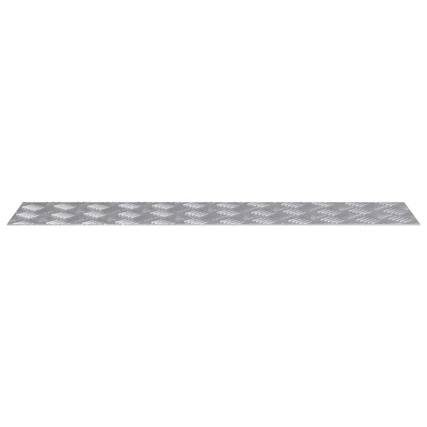 Treppenstufen Silber 90x20cm, 2er Set