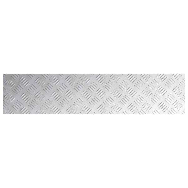 Treppenstufen Silber 90x20cm, 2er Set