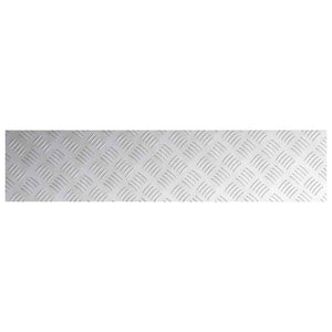 Treppenstufen Silber 90x20cm 4er Set