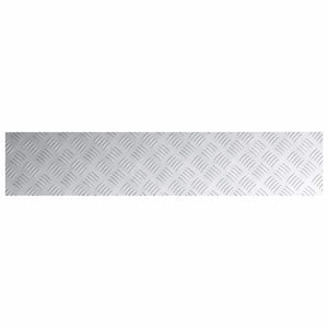 Treppenstufen Rechtwinklig Silber 100x20cm 2er Set