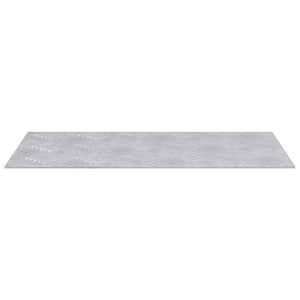 Treppenstufen Silber 50x25cm Aluminium 4er Set
