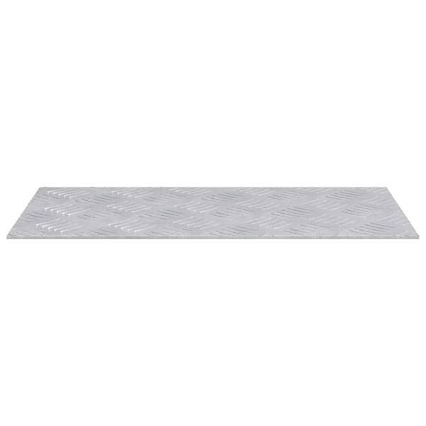 Treppenstufen Silber 50x25cm Aluminium 4er Set