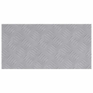 Treppenstufen Silber 50x25cm Aluminium 4er Set