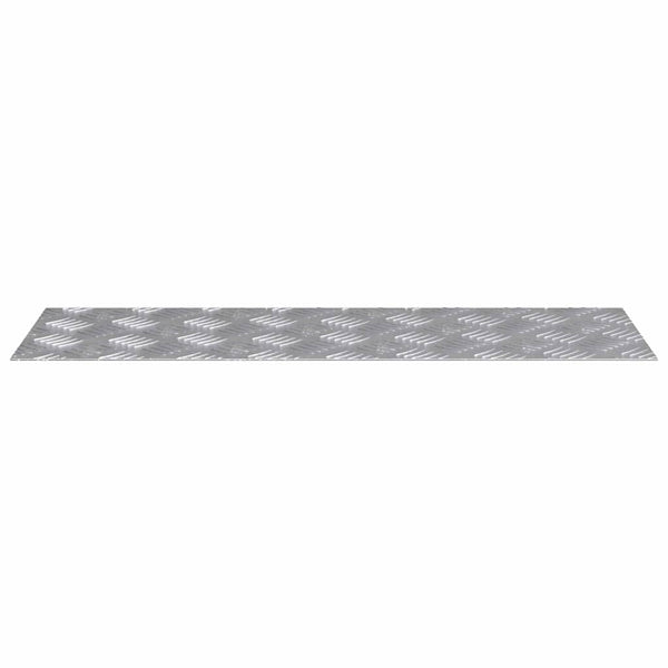 Treppenstufen Silber Aluminium 75x25cm 2er Set