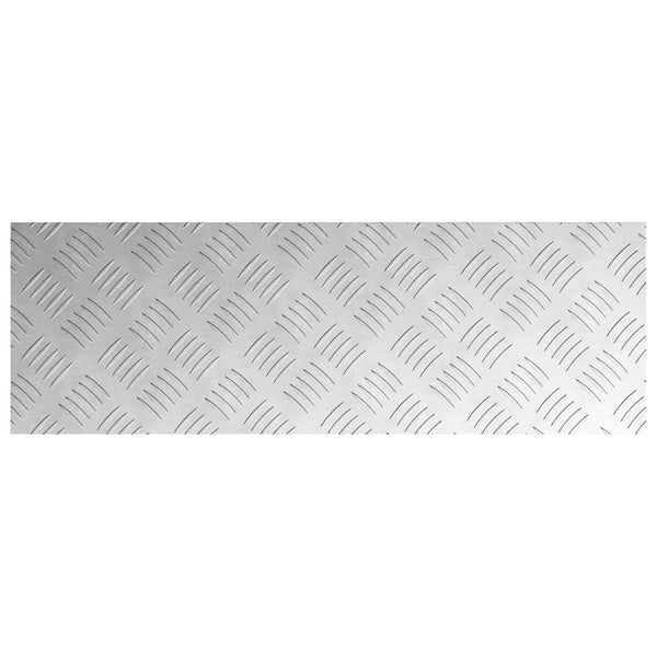 Treppenstufen Silber Aluminium 75x25cm 2er Set